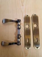 Türbeschläge Set Messing, Hoppe mit Zifferschlüssel BB