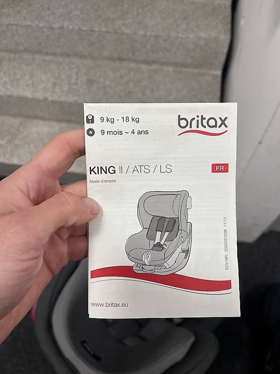 Britax Römer Seggiolini per auto: Kindersitz Britax KING II – Usato da Münsingen venduto da walkers. 2