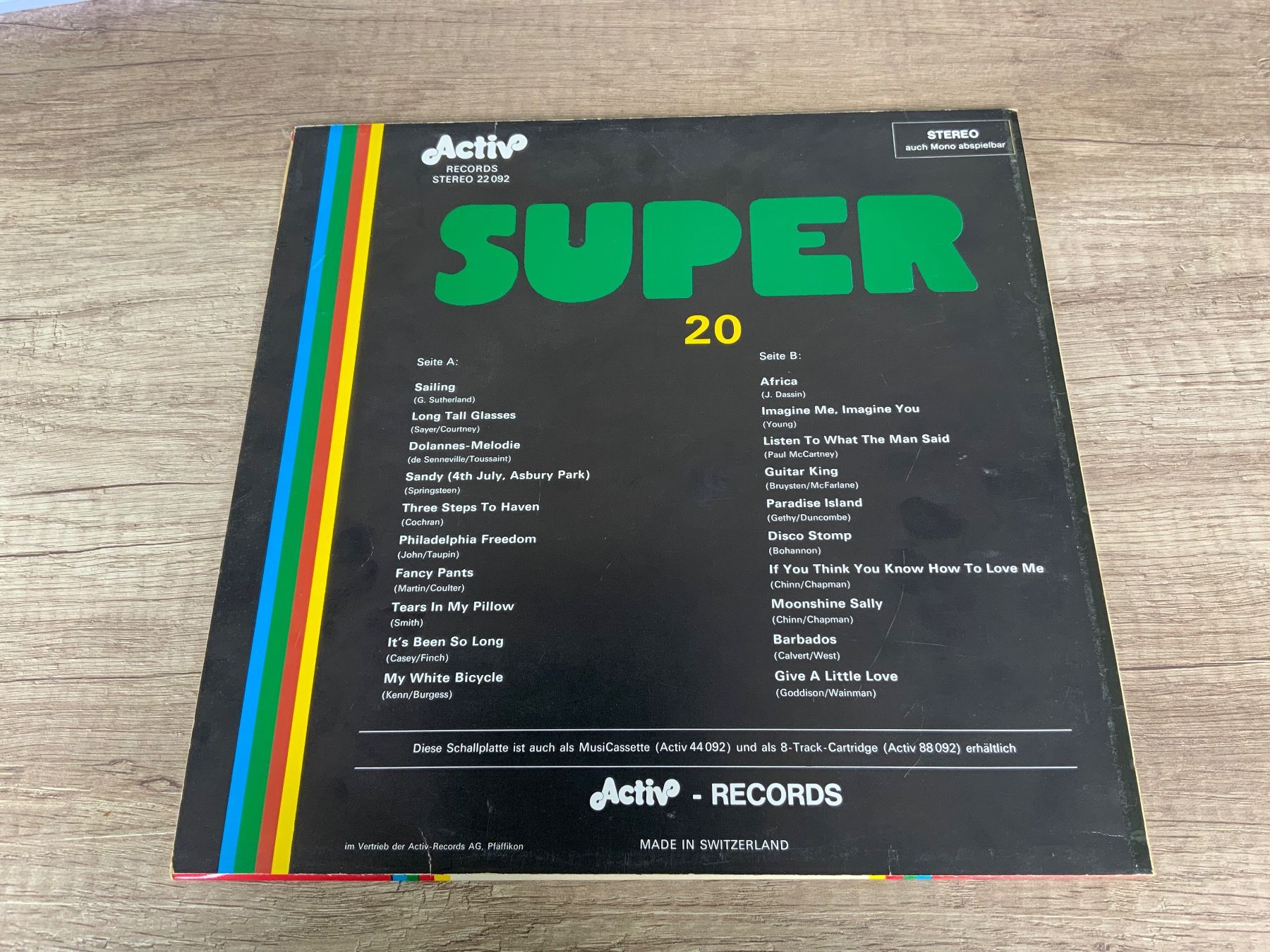 Schallplatten: Schallplatte Super 20 Cover Versions – Gebraucht aus Schübelbach von Hecht11. 1