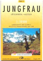 Wanderkarte 264 T Jungfrau 1:50'000