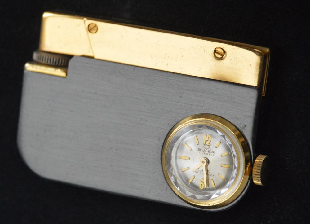 Montre Mécanique Vintage BULER Suisse – Pour Pièces Ou Réparation – Acier – Fonctionne