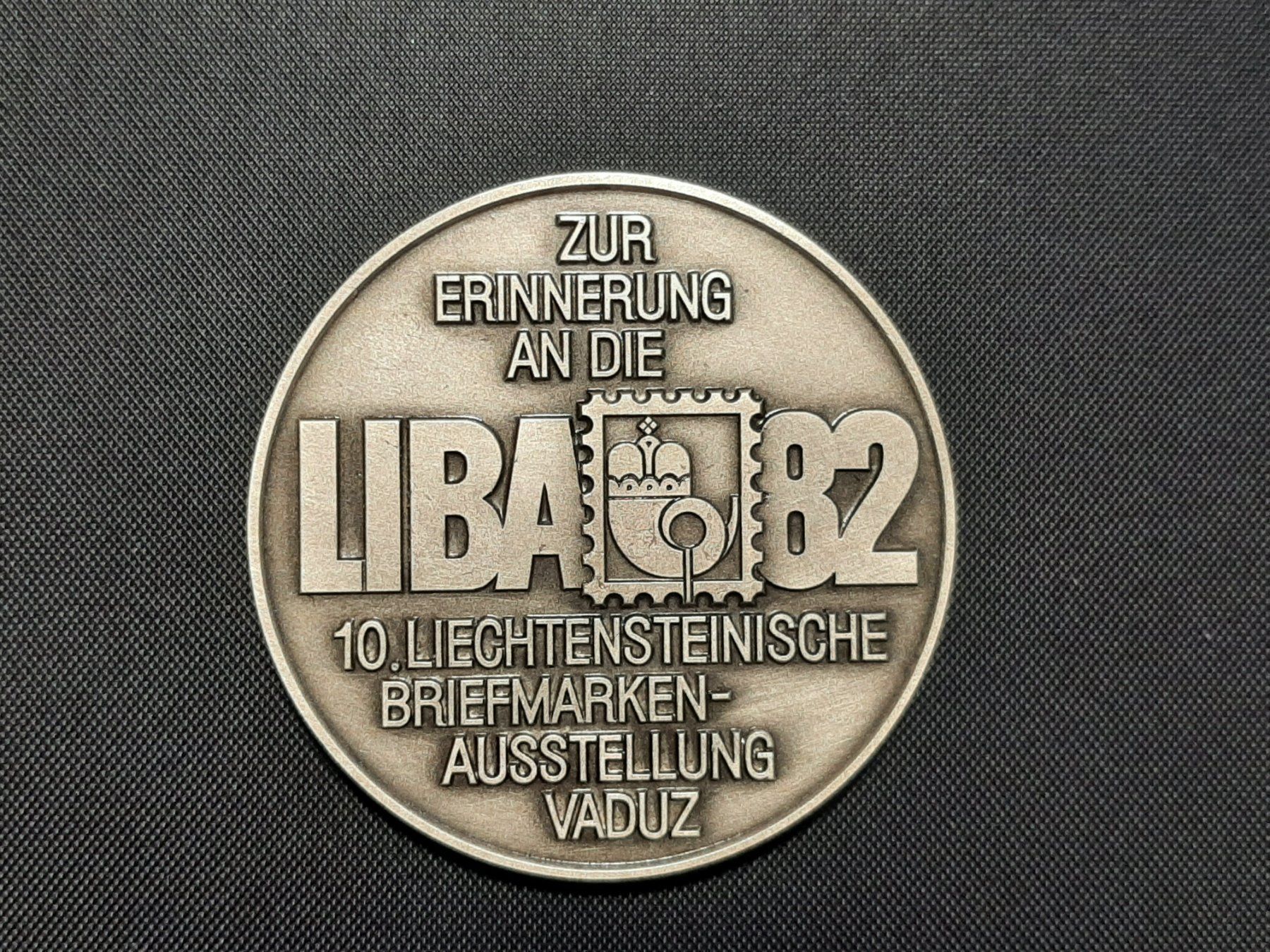 Medaglie: Medaille Lichtenstein, 1982 – Usato da Bern venduto da maximus365 1