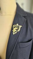 🤍 Broche solidaire “Papillon Goldy” - cadeau d'espoir