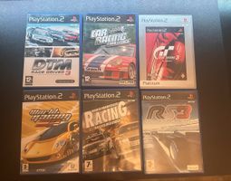 PS2 Lot 6 jeux voitures