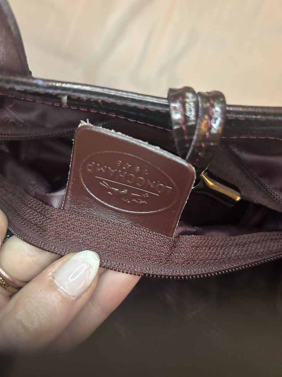 Longchamp Borse da donna: Longchamp lackleder Tasche – Usato da Bern venduto da luc_p9vc 4