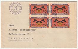 Feldpostbrief mit Soldatenmarken