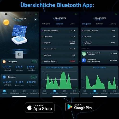 Caricatori & Batterie: Supervolt MPPT 40A Solarladeregler – Usato da Bülach venduto da CAMPTIVITY 4