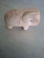 TOP ZUSTAND Deko Elefant Speckstein
