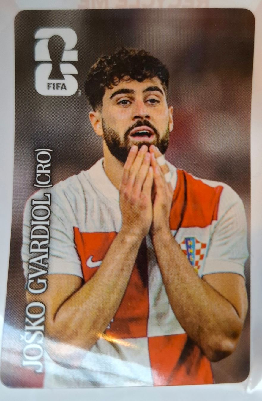 Panini Cartes à collectionner: WM 2026  Coca - Cola Paninibild JOSKO GVARDIOL. – Neuf avec emballage d'origine à Rotkreuz par keerthdi