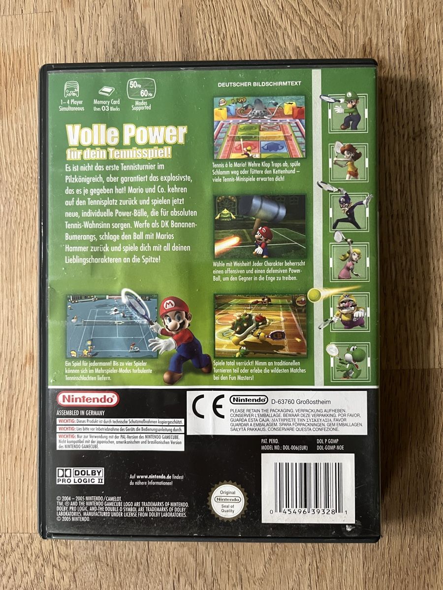 Giochi: Mario Power Tennis - Gamecube – Usato da Baden venduto da tob_t8gw 1