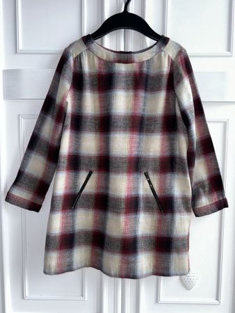 Bonpoint wool blend girls dress Kleid 8 Y