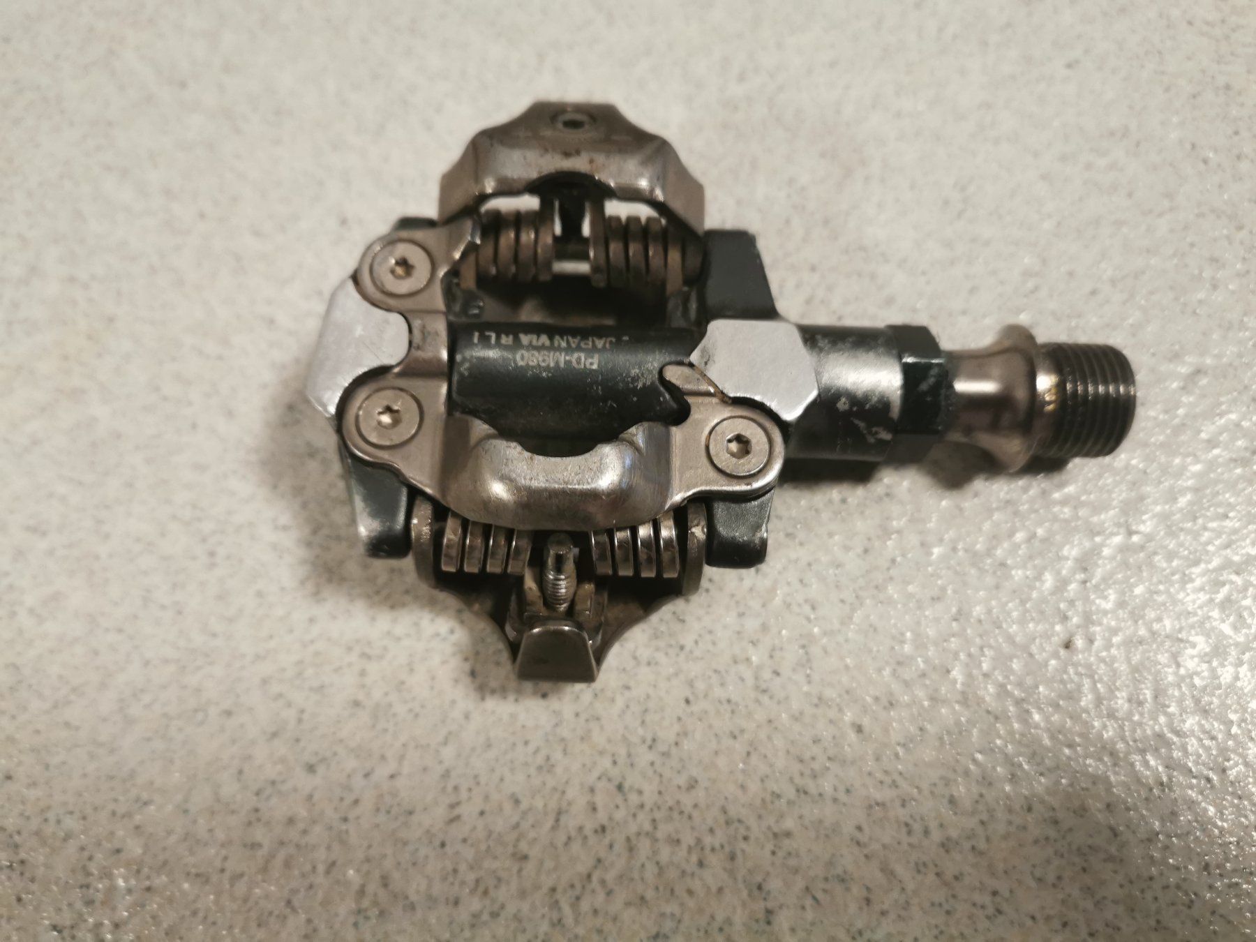Pezzi di ricambio: Shimano SP-D980 Pedale Rechts – Usato da Bronschhofen venduto da Dorantes26