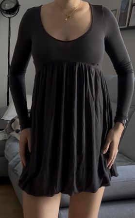 Guess dress - dark gray - viscose - M