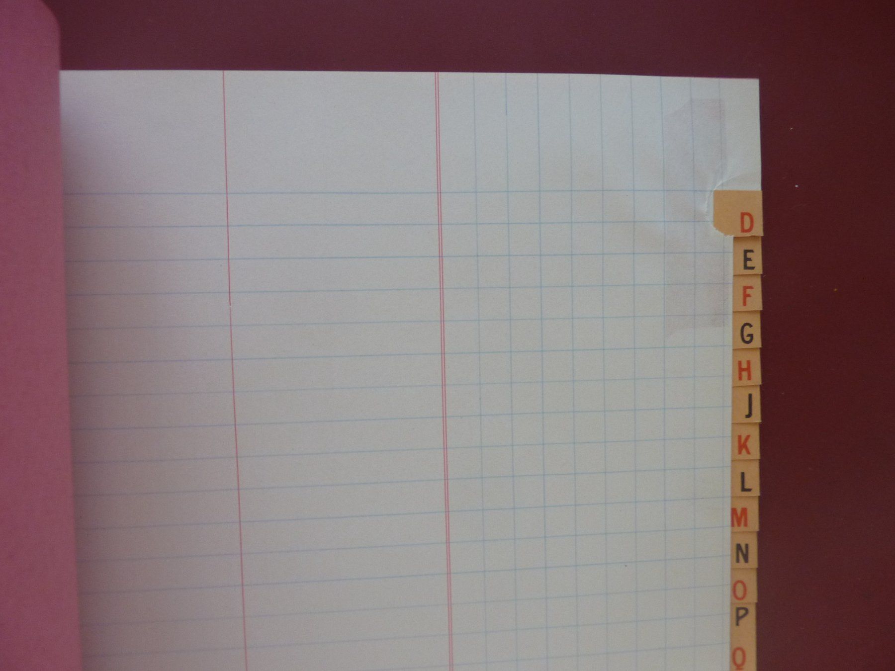 Raccoglitori: Heft mit Register A-Z – Usato da Triengen venduto da Nussbaum14 3