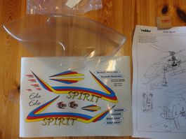 Robbe Eolo Spirit Kabinenhaube mit Anleitung, TOP!