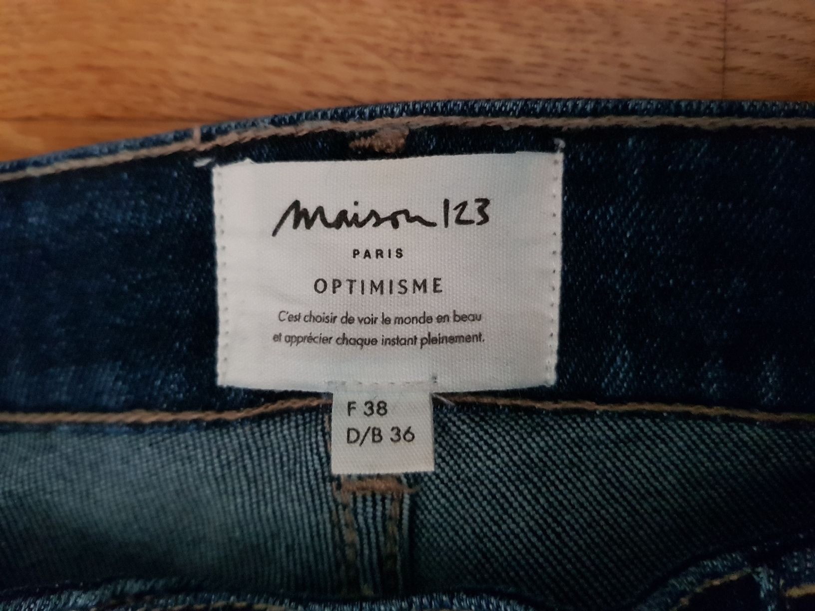 Maison 123 Jeans: Jean Maison 123 Paris, taille 36, comme neuf – Usato da Veyrier venduto da sosozizou 2