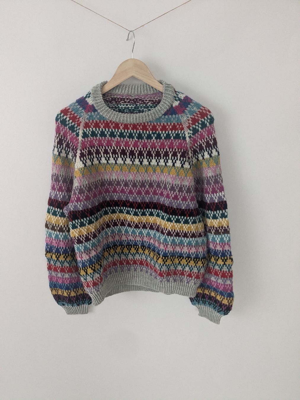 Maglioni & Felpe: Strickpullover bunt mit Muster mehrfarbig Gr.S – Usato da Rorschach venduto da olg_5qq2 2