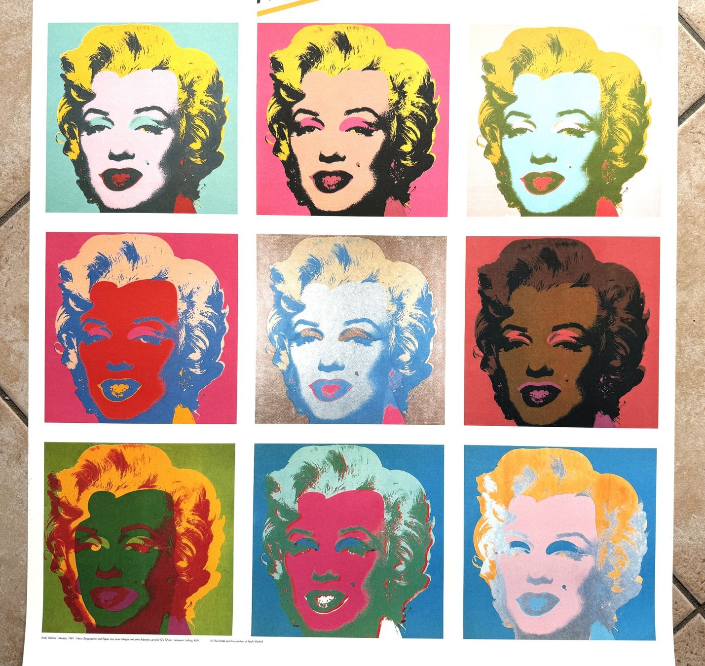 Poster & Bilder: Andy Warhol - Marilyn Monroe "After" Pop-Art-Poster – Gebraucht aus Ponte Tresa von 11GalleriaAlterEgo11 1