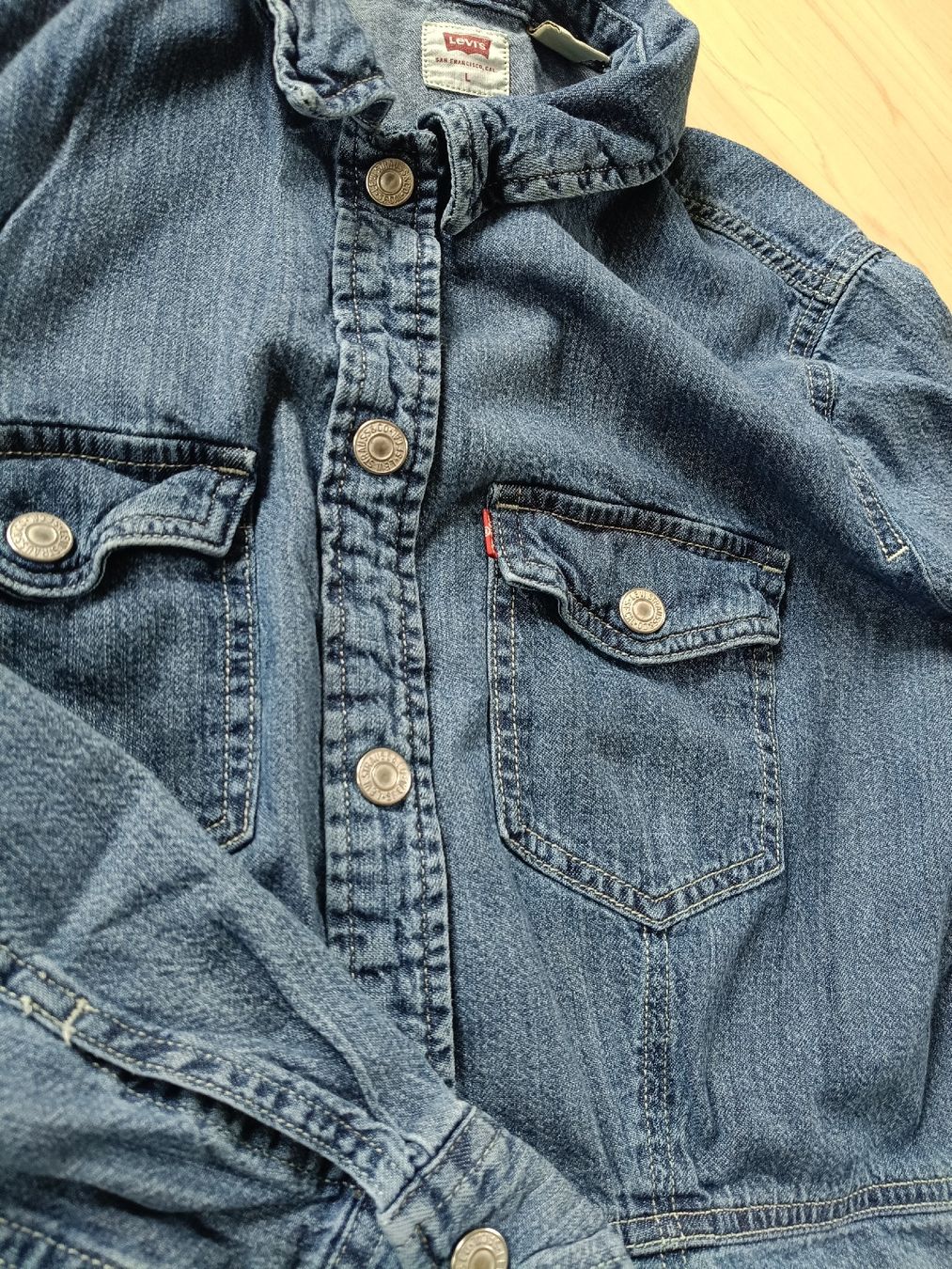 Levi's Vestiti: Levi's Jeanskleid, Gr. L – Usato da Adliswil venduto da Vimovi 2