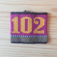 Schulterpatte Bat 102 - Schweizer Armee