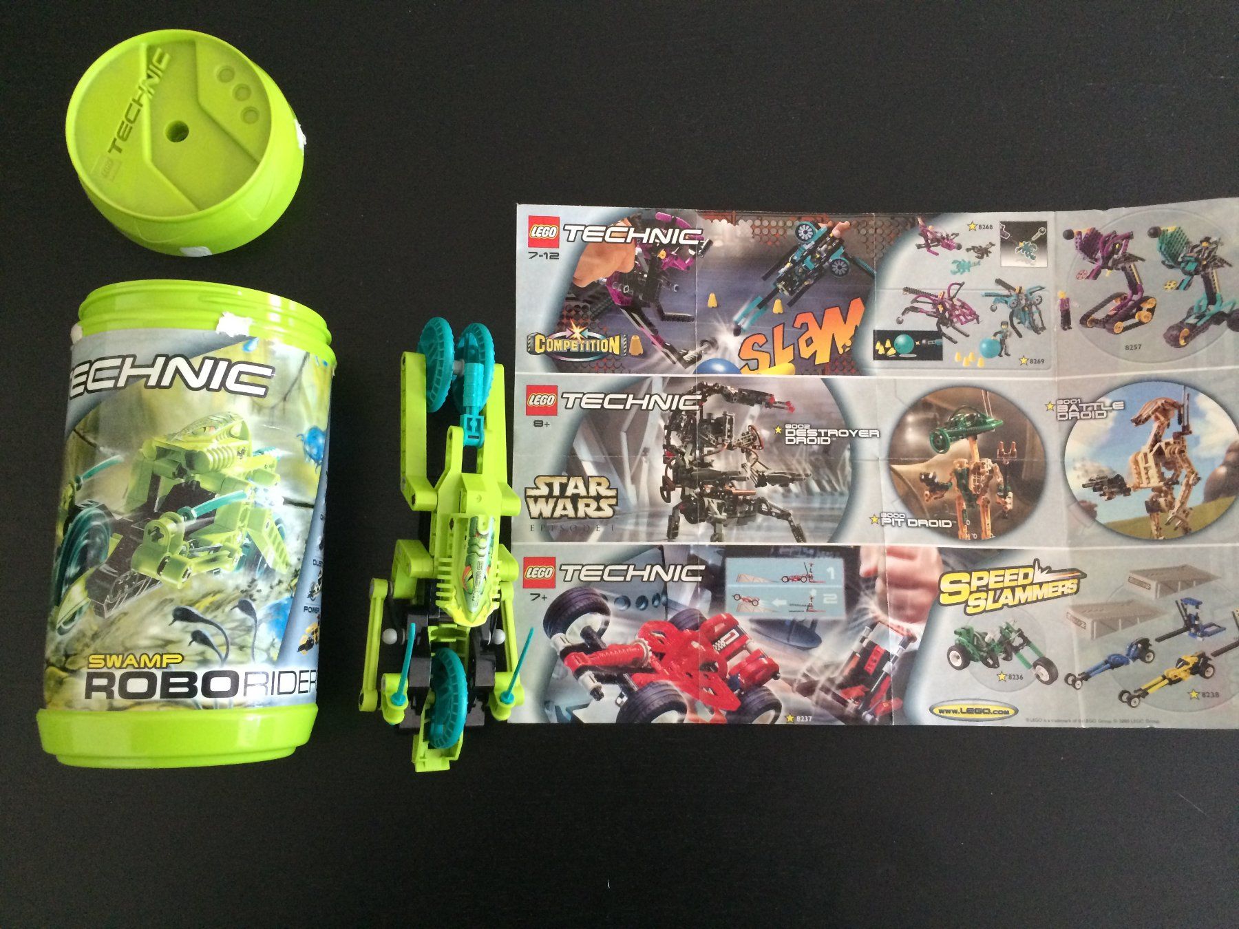 Lego Kit di costruzioni: used compete LEGO TECHNIC 8509 ROBORIDERS SWAMP – Usato da Vezia venduto da Aquarius_Age 3