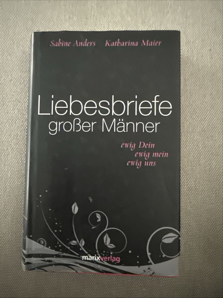 Libri: liebesbriefe grosser männer - sabine anders – Usato da Luzern venduto da nin_652v