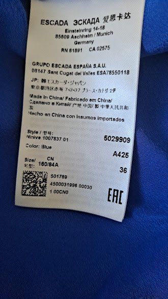 Escada Blusen: Escada Seidenbluse Gr. 36 Neu, NP 290 CH – Gebraucht aus Liestal von Mas-Y-Mas 3