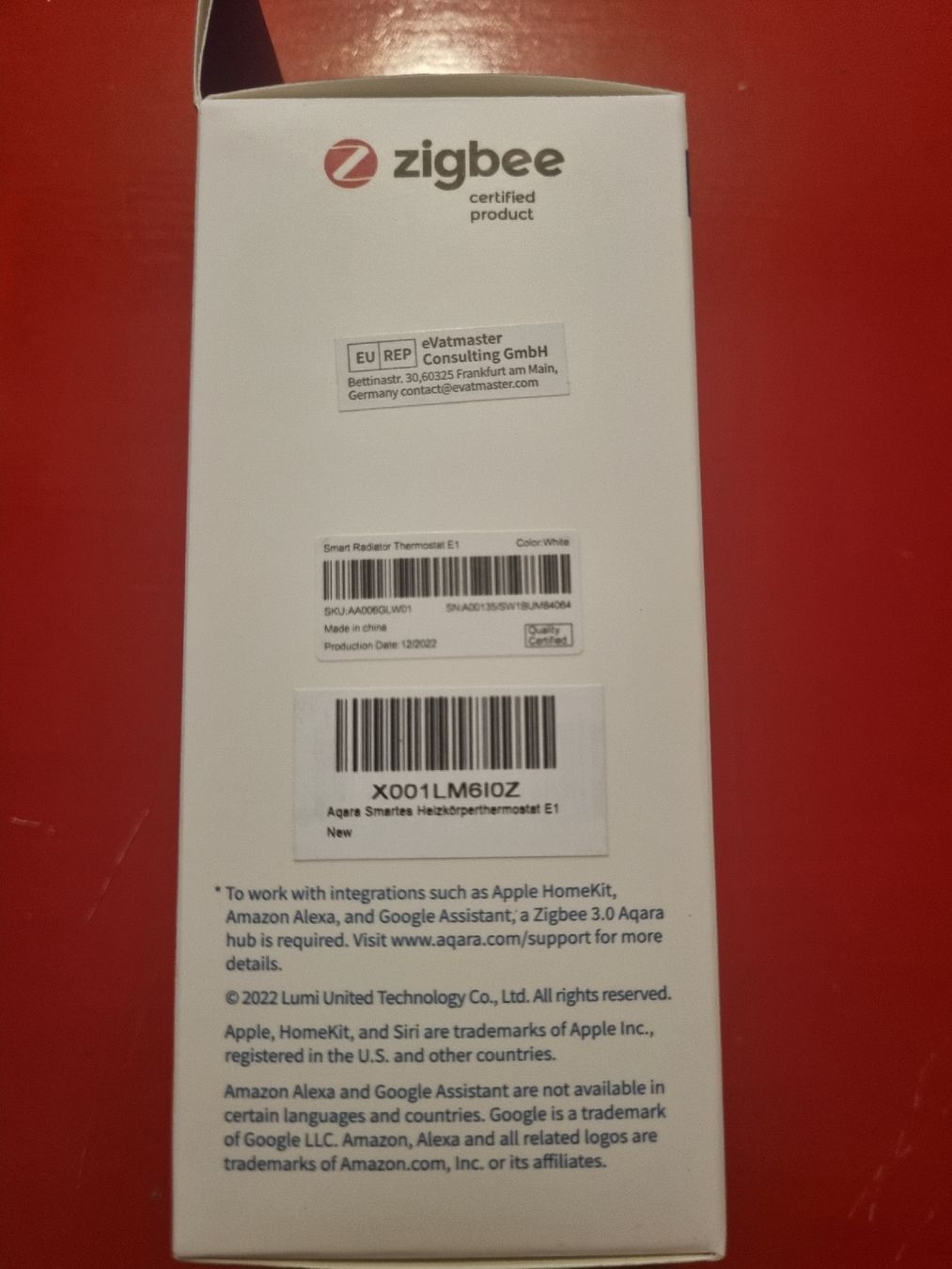 Aqara Sistema di controllo: 15 Aqara Smart Radiator Thermostat E1 Zigbee – Usato da Murten venduto da Inf-shop 1