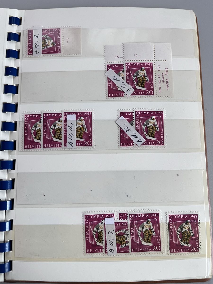Tutti i francobolli: Briefmarken Auswahlheft Diverses Schweiz – Usato da Römerswil LU venduto da manuscha_ 1