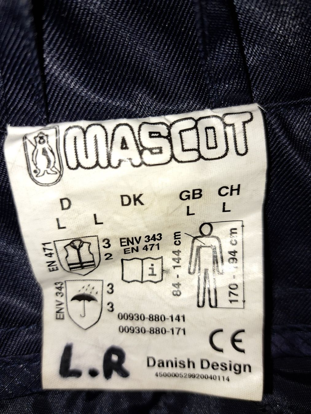 Giacche: Arbeitsjacke MASCOT Gr.L – Usato da Holderbank AG venduto da Erohr 4