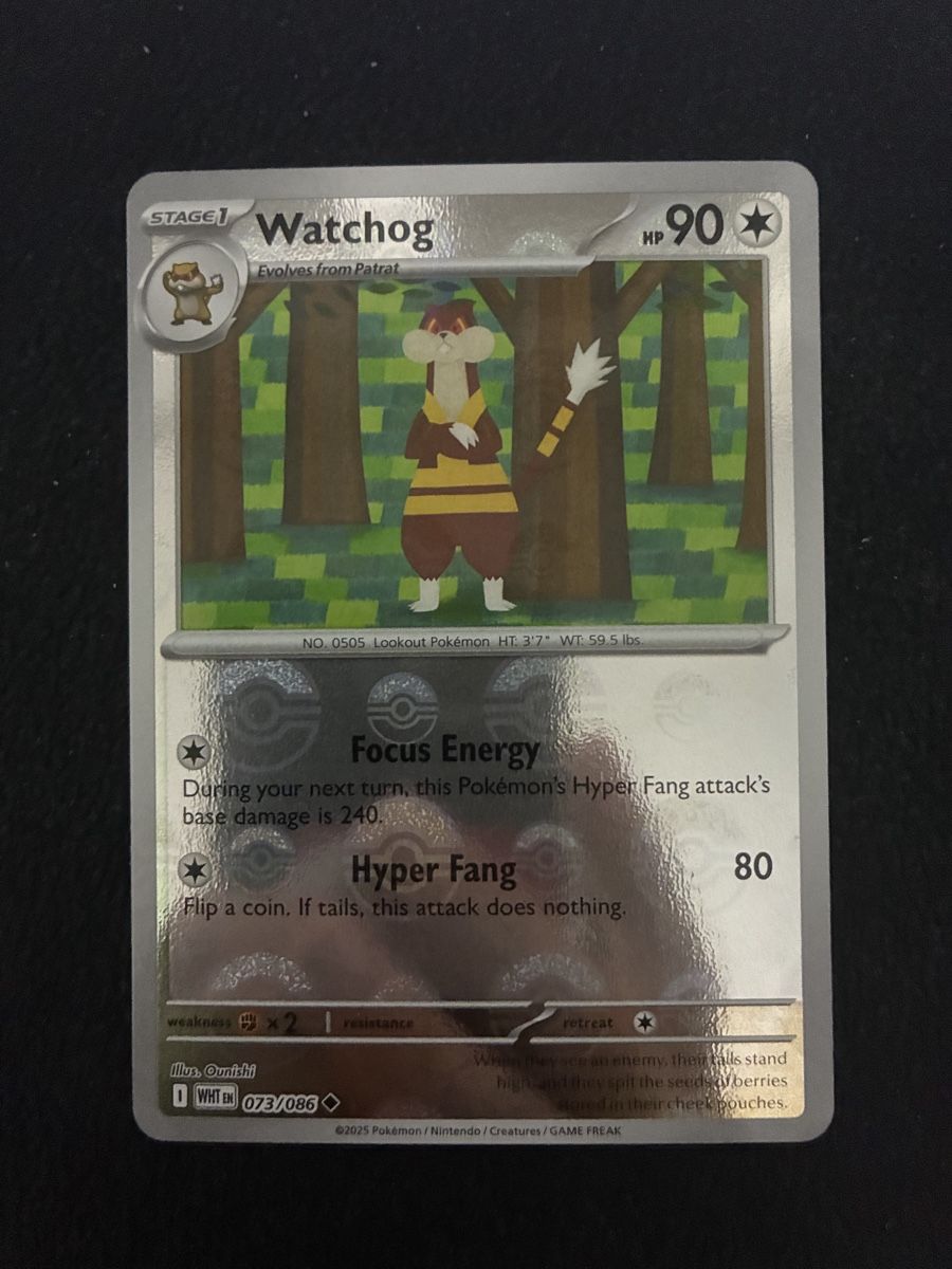 Pokémon Carte collezionabili: WHITE FLARE # 73 WATCHOG – Nuovo (secondo la descrizione) da Taverne venduto da nad02026
