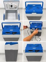 Quigg elektrische Kühlbox 12 V / 230 V – ca. 24 Liter – funk