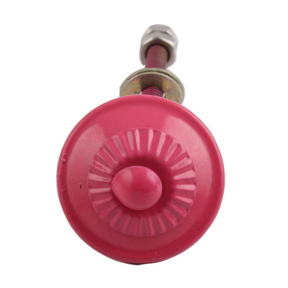 Maniglie per cassetti & Pomelli per mobili: Beschlag zu Möbelknopf pink – Nuovo e nell'imballaggio originale da Schwerzenbach venduto da Alperose03