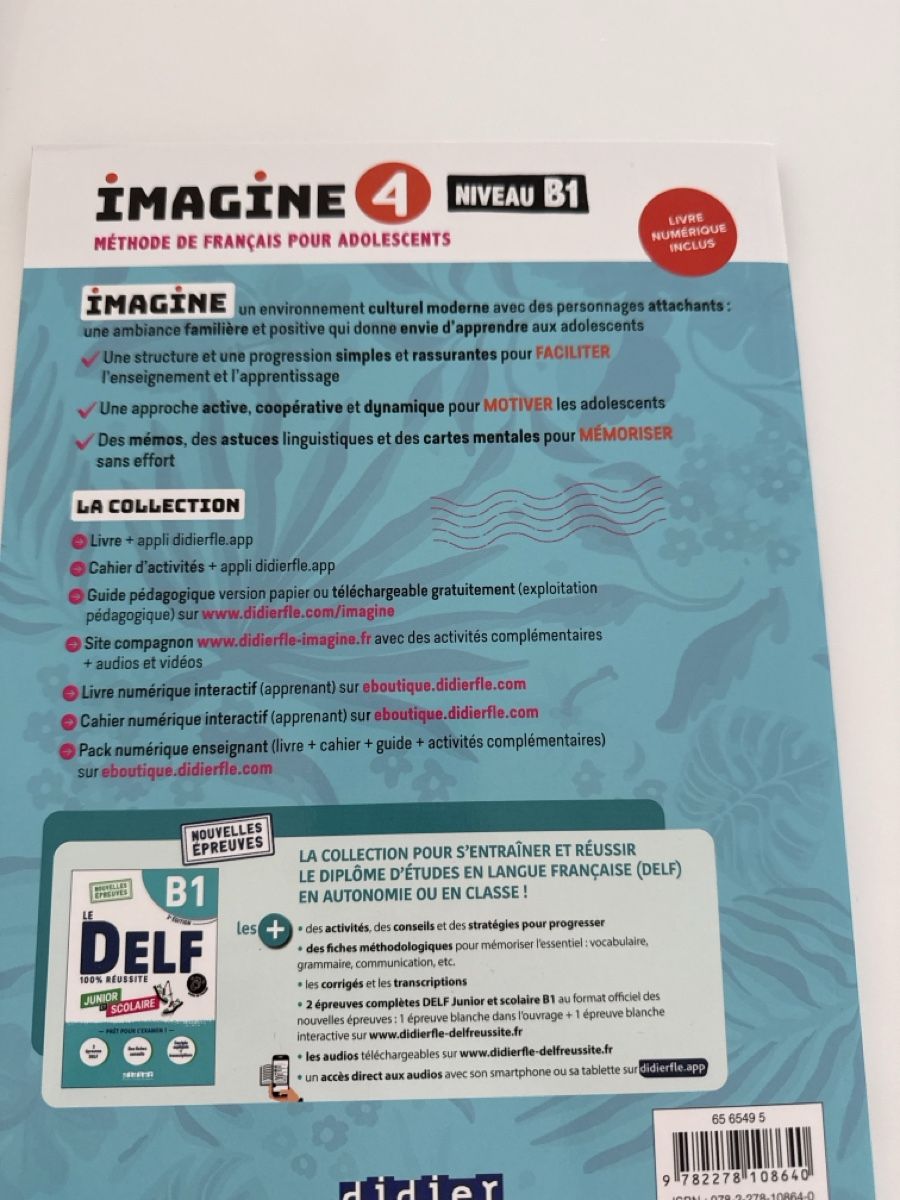 Libri: Imagine 4 Französisch BM2 – Nuovo e nell'imballaggio originale da Zürich venduto da Dx.04 1