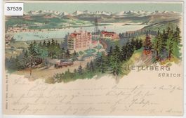 Gruss vom Uetliberg - Litho