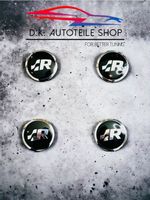 VW R 56 mm Nabendeckel, Radnaben, Nabenkappen Schwarz Neu