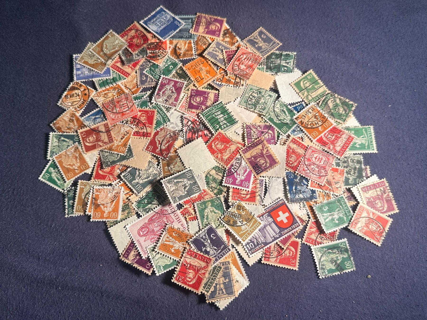Alle Briefmarken: Briefmarken Altschweiz CH – Gebraucht aus Stettfurt von 2442 1