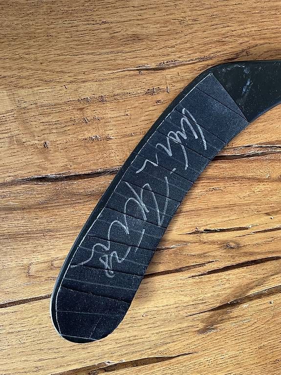 Autografi: Signierter Stock Martin Plüss – Usato da Buchberg venduto da Salmonfly666 2