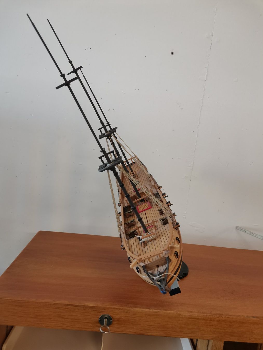 Kit di modellismo & Modellini statici: Segelschiff  Dreimast mit Ständer – Usato da Suhr venduto da Brocki-Suhr 8