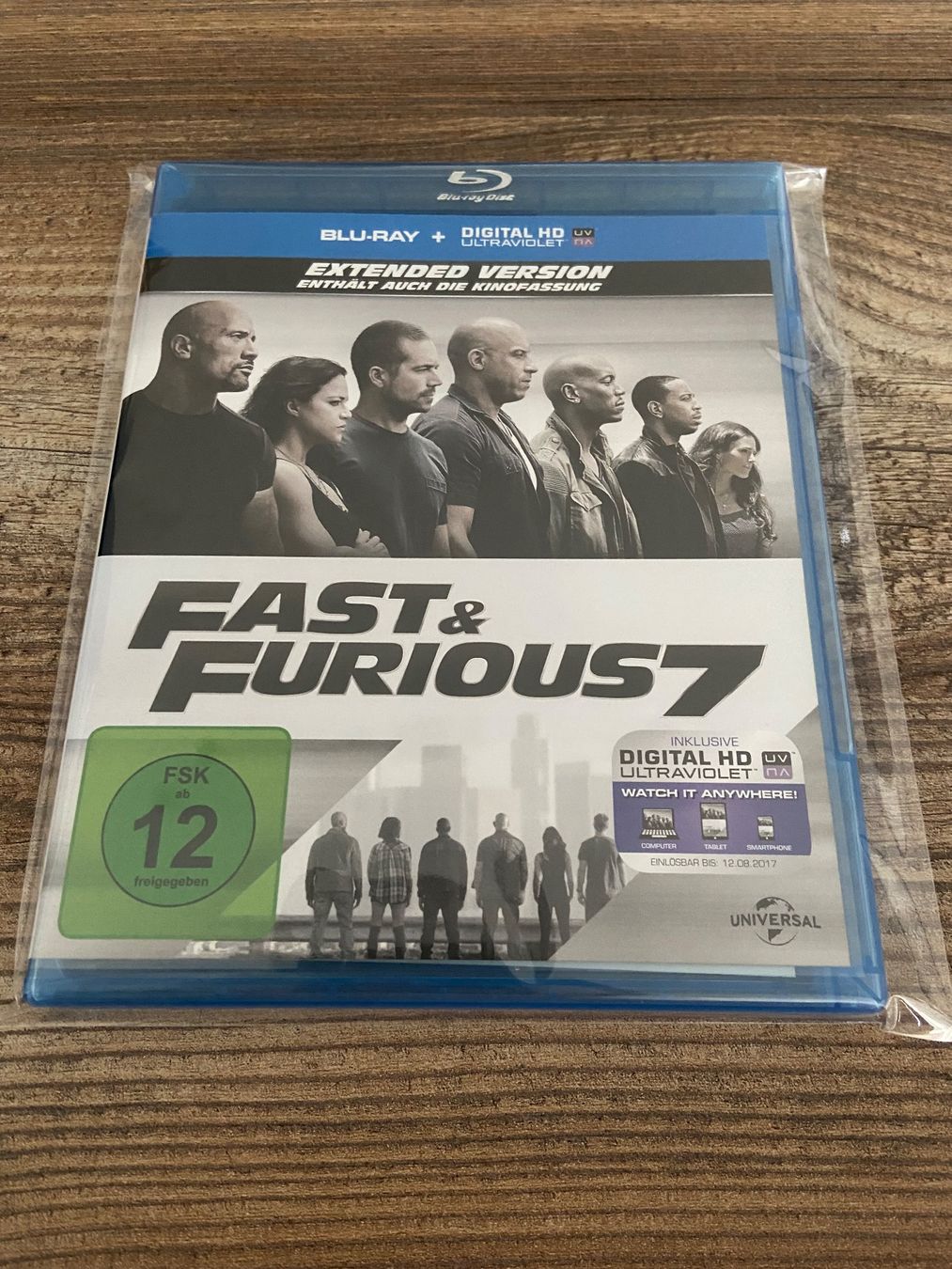 Tutti i DVDs: Fast & Furious 7 Extended Version Blu-ray Top Zustand! – Usato da Hasle LU venduto da P89erni01