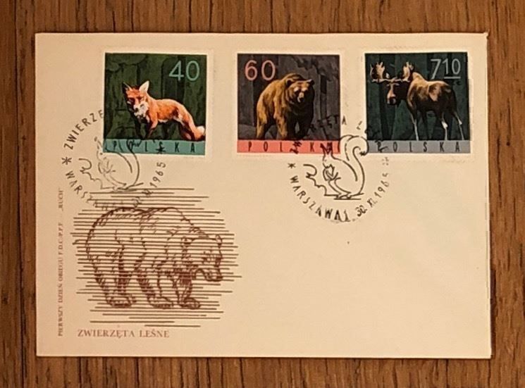 Alle Briefmarken: 3 FDC europäische WILDTIERE – Gebraucht aus Lufingen von Rac0 2