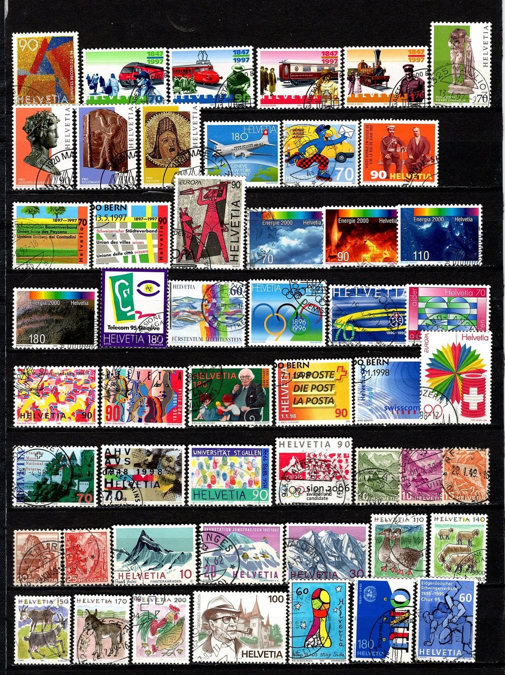 Tous les timbres: Sammlung Schweiz (786) – D'occasion à Burgdorf par blinky01