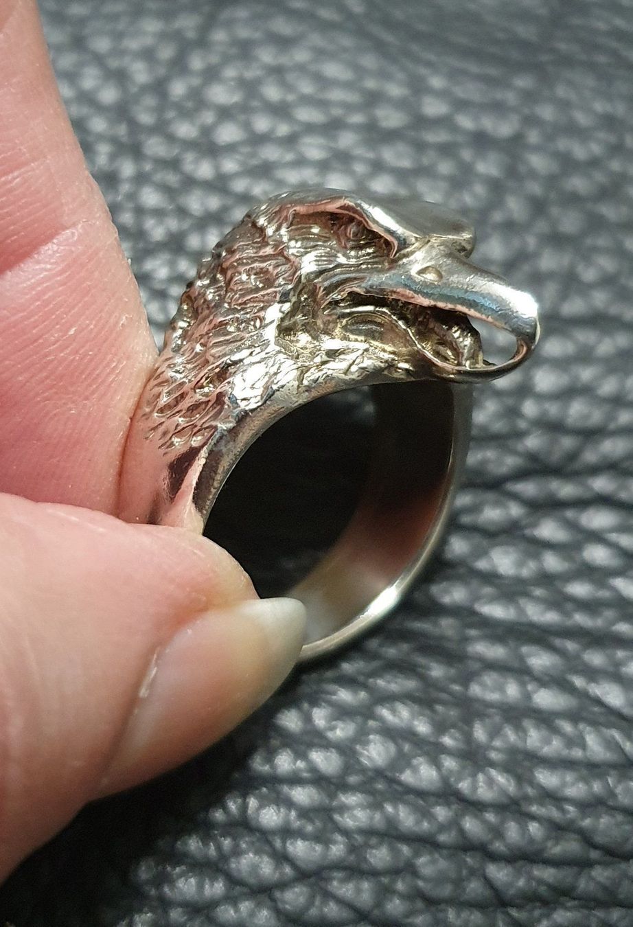 Bagues: Neu: Adlerkopf Ring / Gr. 62 / Silber 925 – Neuf (Voir description) à Muri AG par Edlerweiss-Schwarz 1