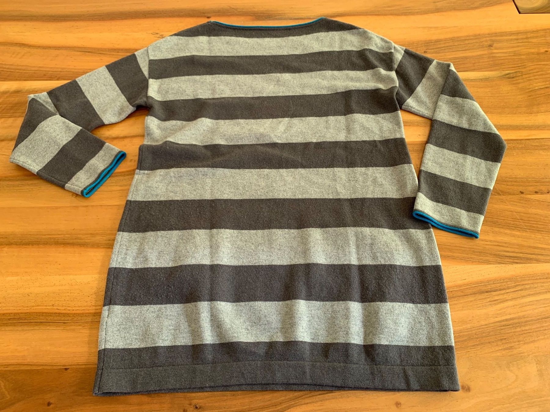 Luisa Cerano Pulls & Sweat-shirts: Luisa Cerano Longpullover/Strickkleid Grau/Blau Gr. 40 – D'occasion à Meiringen par Stuffandmore 3