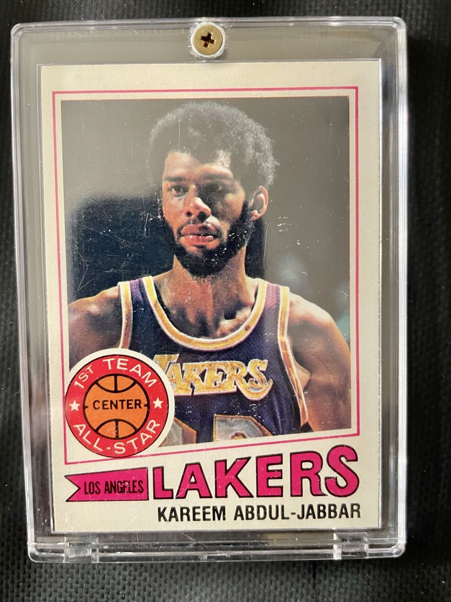 Topps Carte collezionabili: Kareem Abdul-Jabbar 1977 Topps #1 – Nuovo (secondo la descrizione) da Bassersdorf venduto da Cincinnati