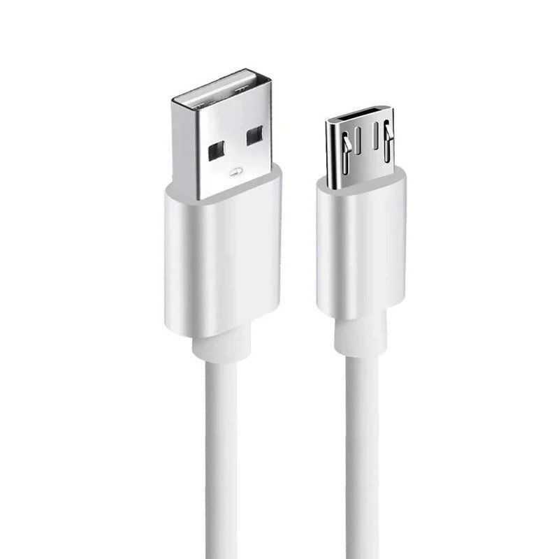 Câbles: Micro-USB Ladekabel 1 m, weiss – Neuf (Voir description) à Füllinsdorf par cabletime