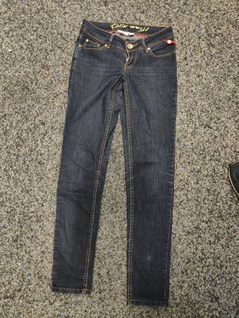 Tally Weijl Jeans Damen Gr. XS / 34 Top Zustand (gr)