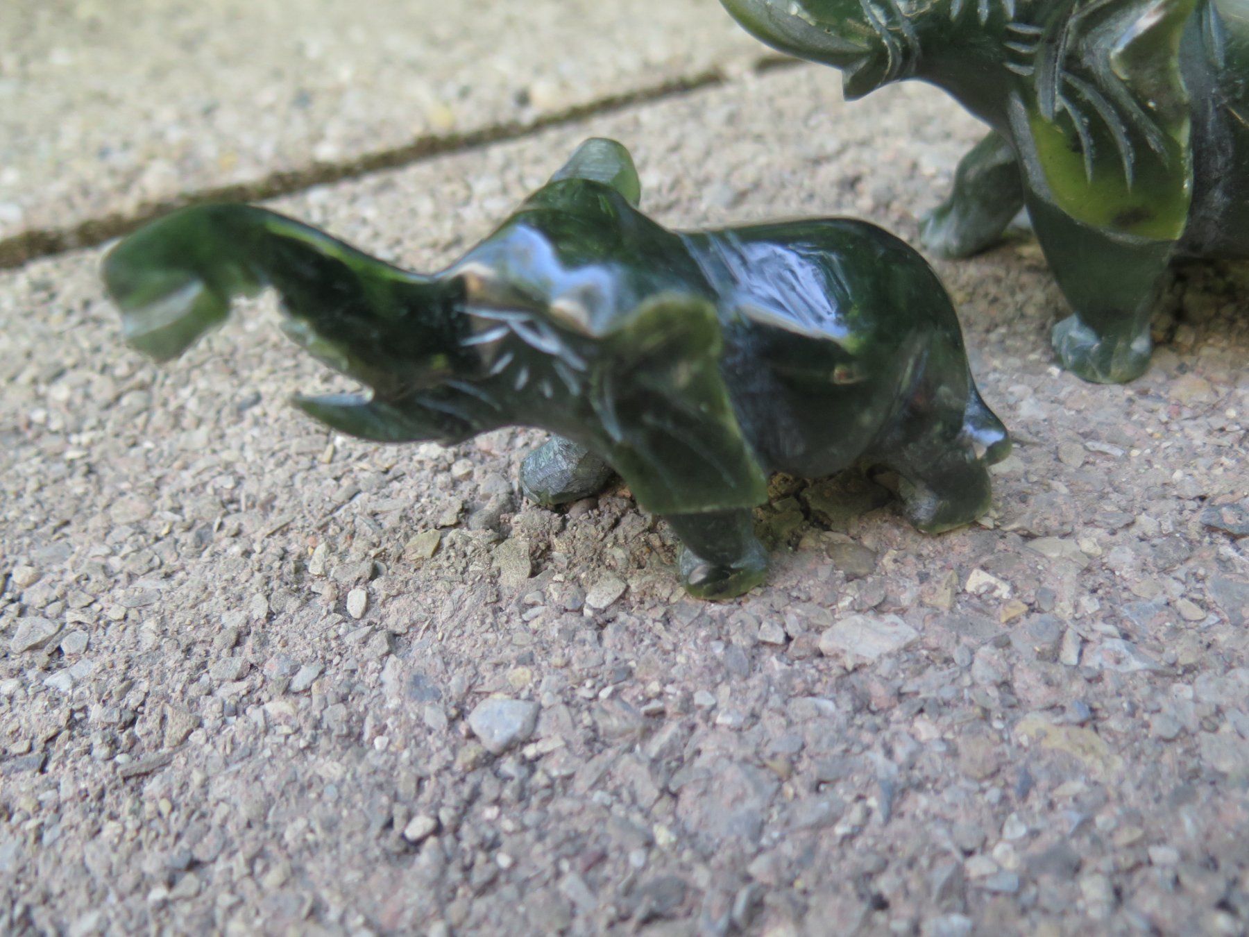 Sculptures & Statues: 3 Jade Elefanten – D'occasion à Schaffhausen par Yamakana51L8736OQ8 2