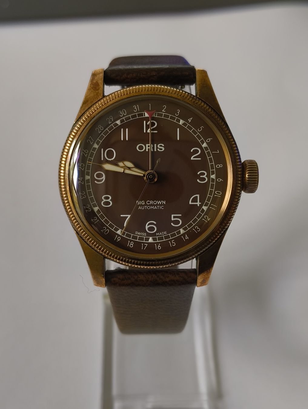Oris Orologi: Oris Big Crown Bronze Pointer Date Automatik – Usato da Zürich venduto da Montres_P