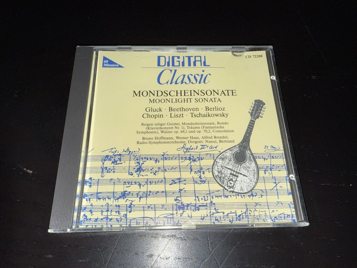 CD: CD Digital Classic - Mondscheinsonate - Top Zustand! – Usato da Erstfeld venduto da Uhu1980